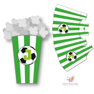 Il Signor Bianconiglio |  Calcio Scatola Popcorn Calcio