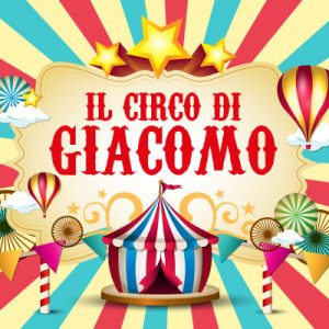 Il Signor Bianconiglio |  Backdrop Backdrop Circo personalizzato per compleanno