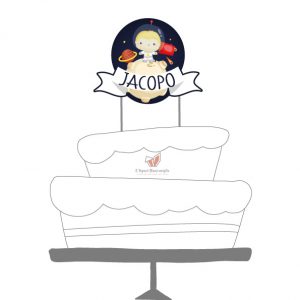 Il Signor Bianconiglio |  Cake Topper Cake topper Spazio