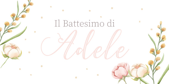 Il Signor Bianconiglio |  Backdrop Battesimi e Cerimonie Backdrop Romantico