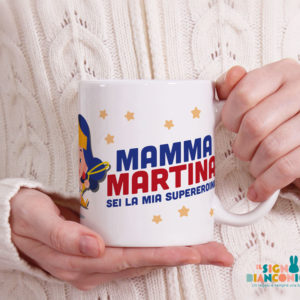 Tazza Principessa Mora personalizzata con nome - Idea regalo Mamma - Festa della Mamma