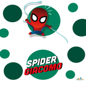 Il Signor Bianconiglio |  Borracce personalizzate Borraccia personalizzata Spiderman