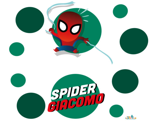 Il Signor Bianconiglio |  Borracce personalizzate Borraccia personalizzata Spiderman