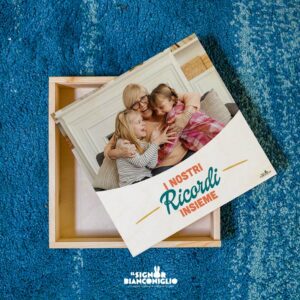 Scatola dei ricordi "i nostri ricordi insieme" personalizzata con foto - idea regalo