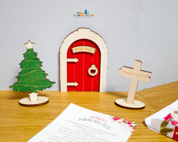 Il Signor Bianconiglio |  Categoria Porta dell’Elfo di Natale – idea regalo bambini