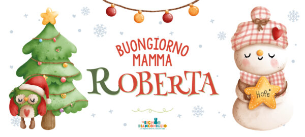 Il Signor Bianconiglio |  Tazze Tazza personalizzata con nome natalizia “Pupazzi di neve” MAMMA – Idea regalo Natale