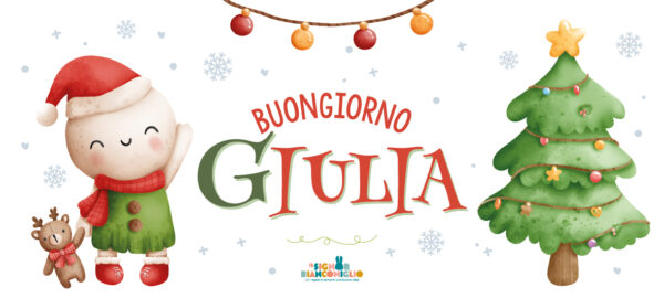 Il Signor Bianconiglio |  Tazze personalizzate Tazza personalizzata con nome natalizia “Pupazzi di neve” Mod.4 – Idea regalo Natale