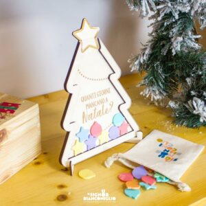 Albero ContaNatale - Calendario Avvento - Idea regalo Natale